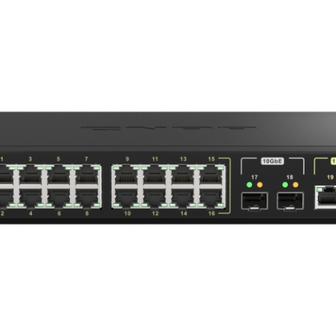 commutateur réseau Géré L2 2.5G Ethernet Connexion Ethernet, supportant l'alimentation via ce port (PoE) Noir
