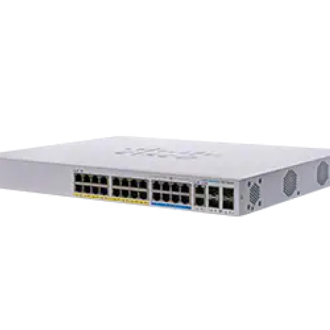 CBS350 Géré L3 Gigabit Ethernet (10/100/1000) Connexion Ethernet, supportant l'alimentation via ce port (PoE) 1U Noir, Gris