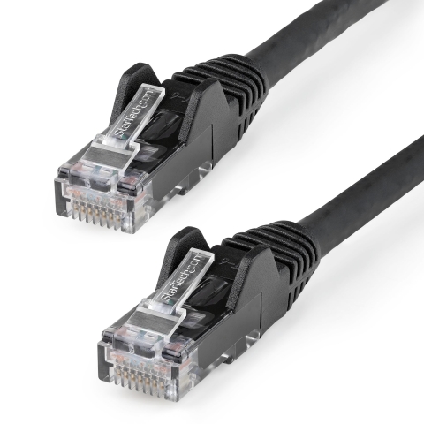 StarTech.com N6LPATCH10MBK câble de réseau Noir 10 m Cat6 U/UTP (UTP)