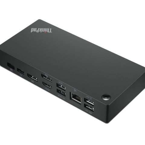 Lenovo ThinkPad Universal USB-C Avec fil USB 3.2 Gen 1 (3.1 Gen 1) Type-C Noir