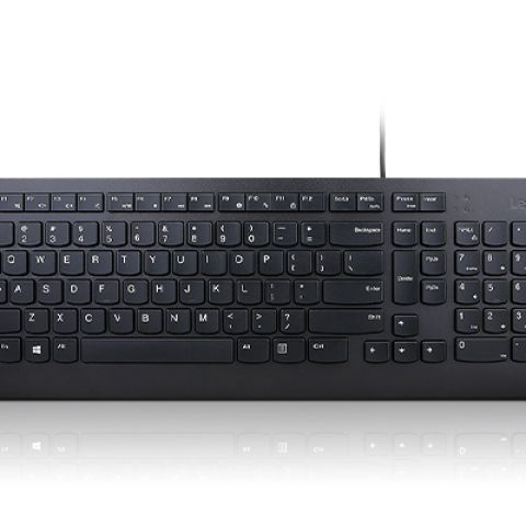 Lenovo Essential clavier USB ?ŽERTY Français Noir
