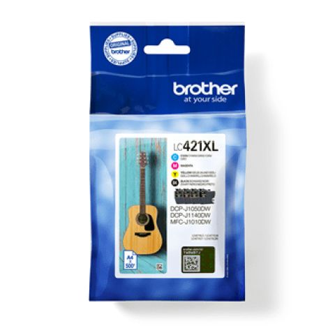 Brother LC-421XLVALDR cartouche d'encre 4 pièce(s)