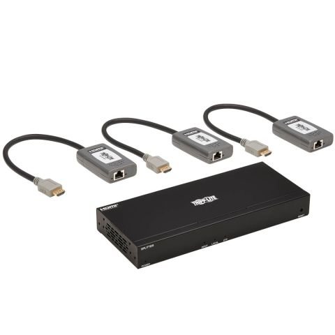 Tripp Lite B127A-004-BHPH3 extension audio/video Émetteur et récepteur AV Noir