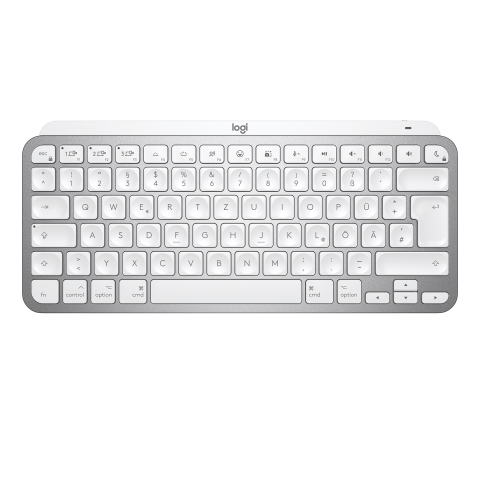 MXKeys Mini f. Mac WRLS Illum. PALE GREY