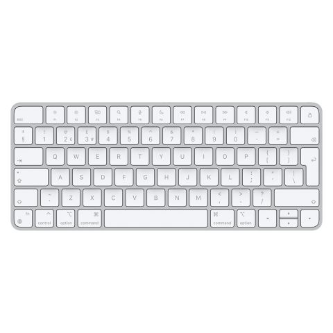 Magic Keyboard clavier Bluetooth QWERTY Anglais britannique Blanc