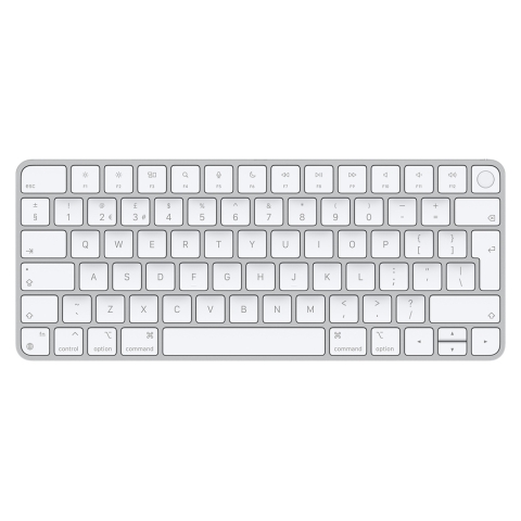Magic Keyboard clavier Bluetooth QWERTY Anglais britannique Blanc