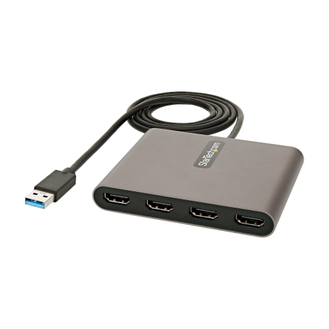 USB 3.0 to 4 HDMI Adapter - Quad Monitor