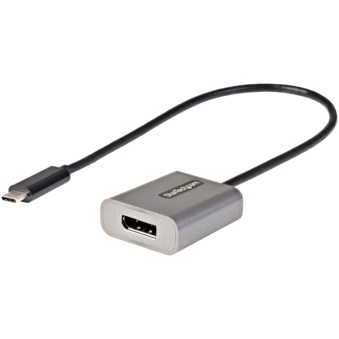 Adaptateur USB C vers DisplayPort - Dongle USB-C 8K/4K 60Hz vers DisplayPort 1.4 - Convertisseur Graphique USB Type-C vers Écran DP - Compatible Thunderbolt 3 - Câble Intégré 30cm