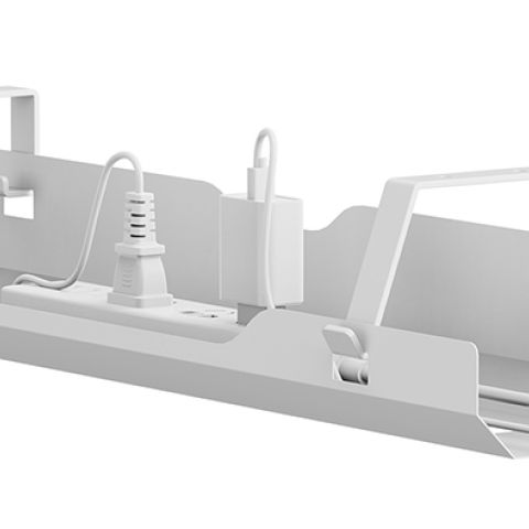 Neomounts ADS07-122WH Goulotte passe-câbles - fixation à vis - universel