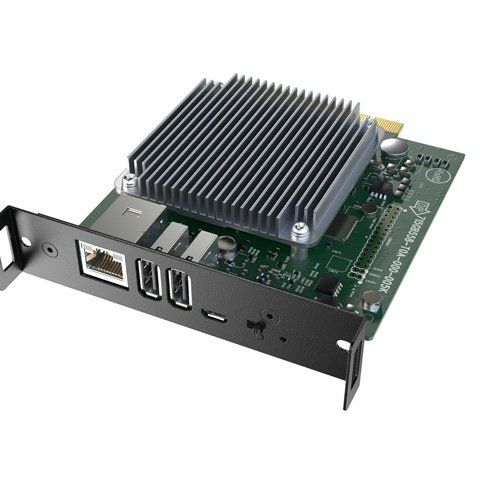 NEC MPi4 MediaPlayer Kit WiFi 4 Go LPDDR2-SDRAM 32 Go eMMC Noir, Vert