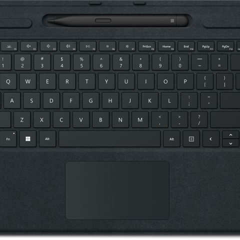 Microsoft Surface Pro Signature Keyboard w/ Slim Pen 2 Noir Microsoft Cover port Suisse