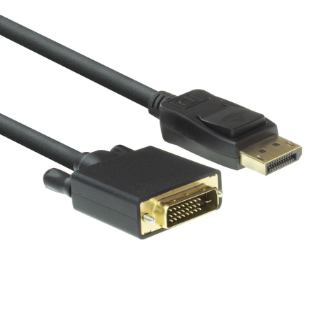 ACT AC7505 câble vidéo et adaptateur 1,8 m DisplayPort DVI Noir