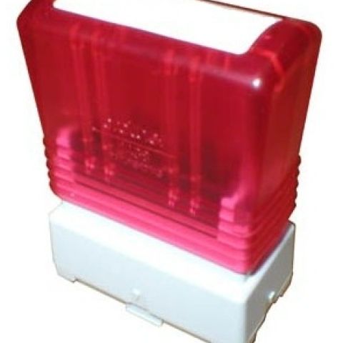 PR2260R RED STAMP (MIN Order Qty of 6)