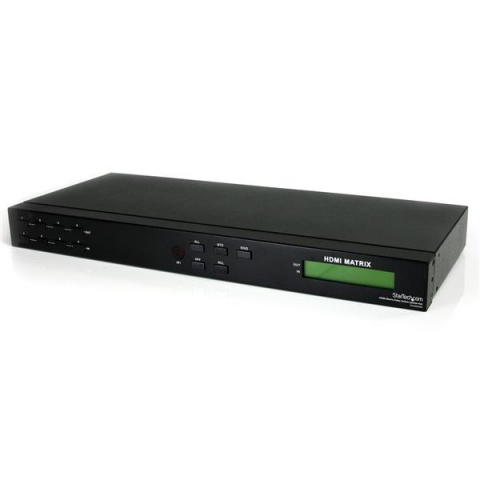 StarTech.com Repartiteur / commutateur de matrice video HDMI 4x4 avec audio et RS232