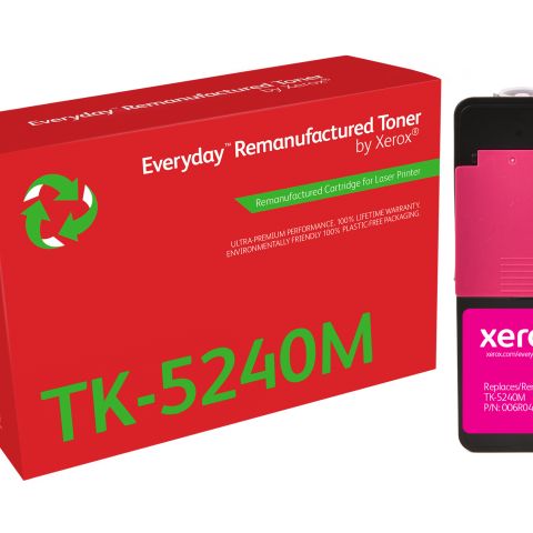 Remanufacturé Everyday Toner remanufacturé Magenta Everyday™ de Xerox compatible avec Kyocera TK-5240M, Capacité standard