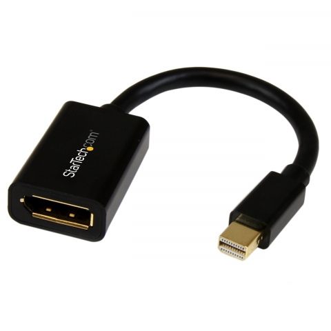 StarTech.com Câble Adaptateur vidéo 15 cm Mini DiplayPort vers DisplayPort – M/F