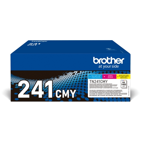 TN-241CMY Bundle Toner Cartridge ISO 3 x