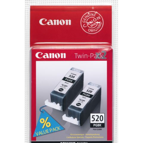 Canon PGI-520BK Twin Pack