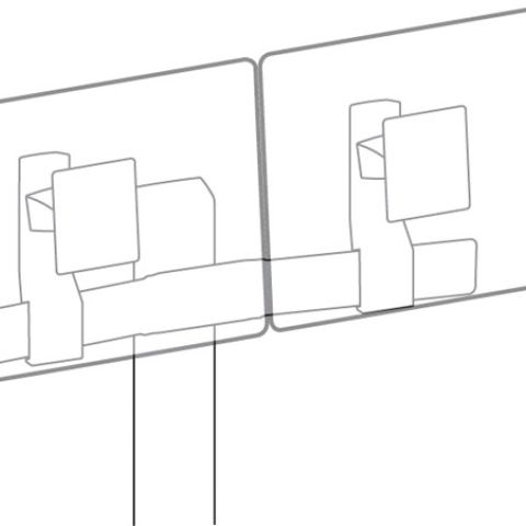 Ergotron Tall-User Kit for WorkFit Dual