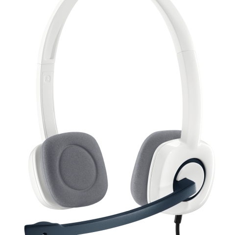 Logitech H150 Casque Arceau Connecteur de 3,5 mm Blanc