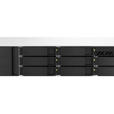 QNAP TS-864EU-RP-8G serveur de stockage NAS Rack (2 U) Ethernet/LAN Noir