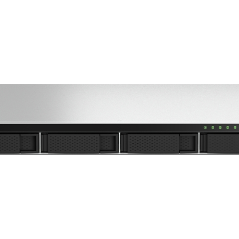 QNAP TS-464U-RP NAS Rack (1 U) Ethernet/LAN Noir