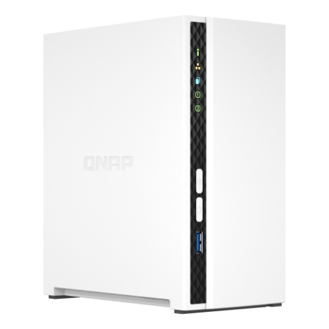 QNAP TS-233 serveur barebone Mini Tower Blanc