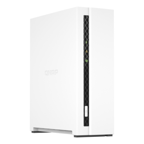 QNAP TS-133 serveur de stockage Tower Ethernet/LAN Blanc