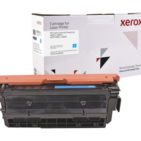 Everyday Toner Cyan compatible avec HP 655A (CF451A)