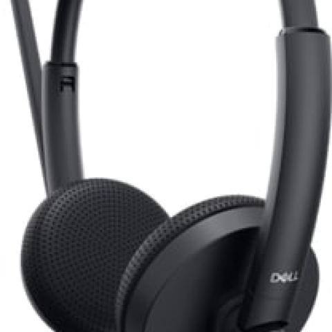 DELL WH1022 Casque Avec fil Arceau Appels/Musique Noir