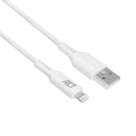 ACT AC3012 câble Lightning 2 m Blanc