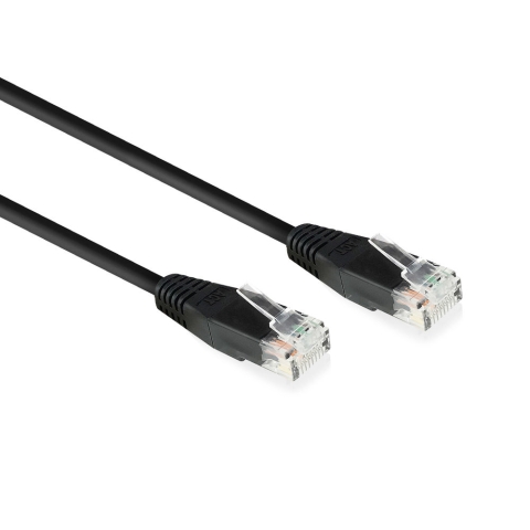 ACT AC4015 câble de réseau Noir 15 m Cat6 U/UTP (UTP)