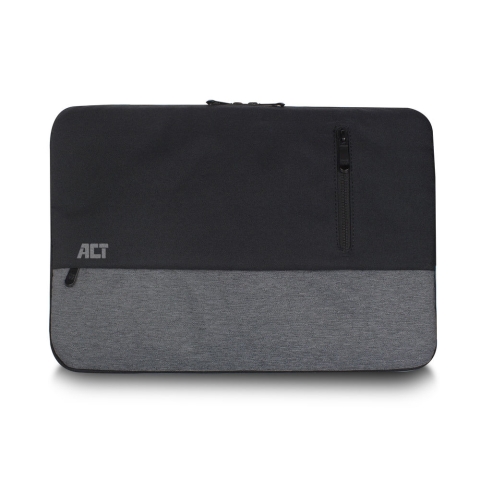ACT AC8545 sacoche d'ordinateurs portables 39,6 cm (15.6") Housse Noir, Gris