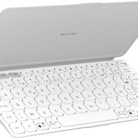 Logitech Keys-To-Go 2 clavier Universel Bluetooth AZERTY Français Blanc