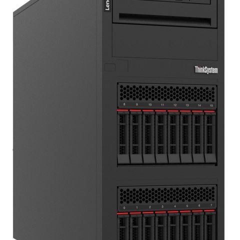 Lenovo ThinkSystem ST250 V2 serveur Tower Intel Xeon E E-2378 2,6 GHz 16 Go DDR4-SDRAM 750 W