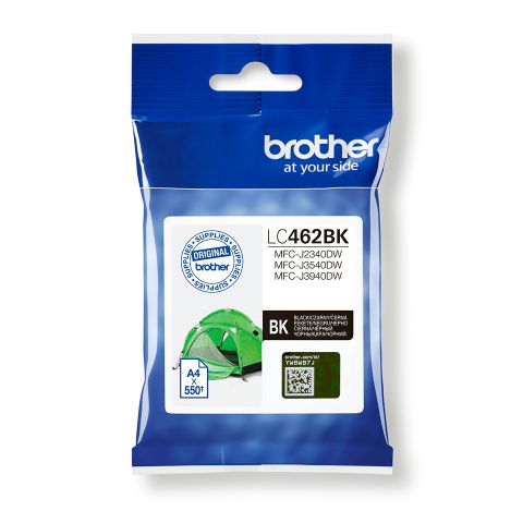 Brother LC462BK cartouche d'encre 1 pièce(s) Original Noir