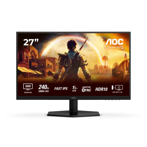 AOC Q27G42ZE écran plat de PC 68,6 cm (27") 2560 x 1440 pixels Wide Quad HD LCD Noir