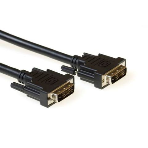 ACT AK3832 câble DVI 5 m DVI-D Noir