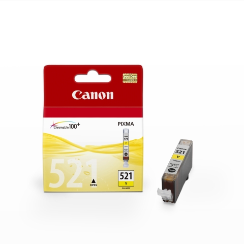 Ink Cartridge CLI-521 Y Colour Blister