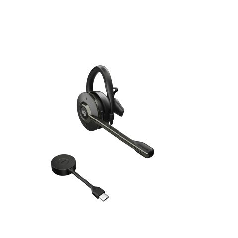 Jabra Engage 55 Casque Sans fil Ecouteurs Bureau/Centre d'appels Bluetooth Noir