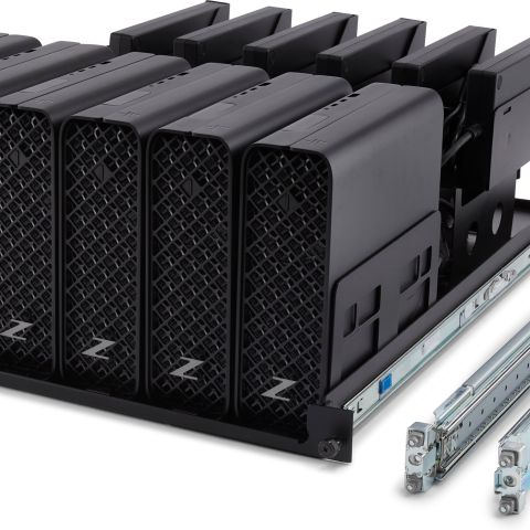 HP Z2 Mini G9 Rail Rack Kit