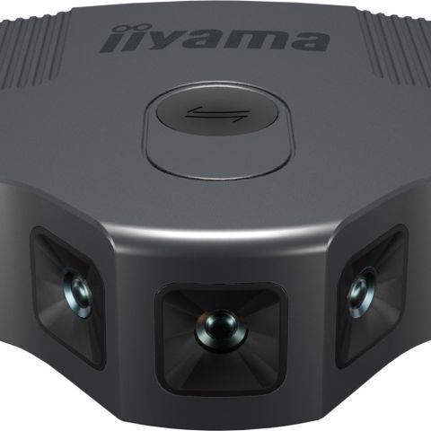 iiyama UC CAM180UM-1 Caméra de vidéo-conférence 12 MP Noir 3840 x 2160 pixels 30 ips