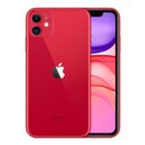 Apple iPhone 11 15,5 cm (6.1") Double SIM iOS 14 4G 256 Go Rouge