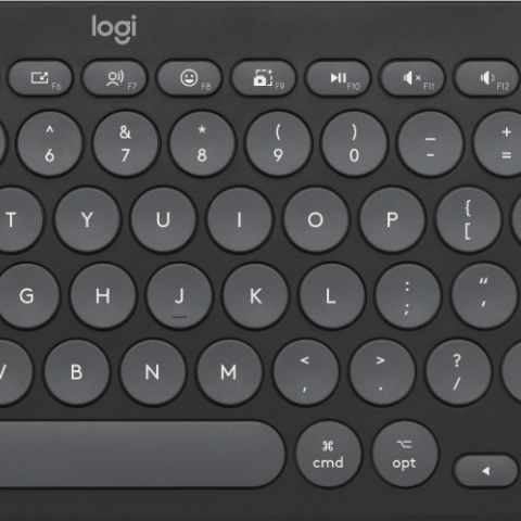 Logitech Pebble 2 Combo for Mac clavier Souris incluse Universel RF sans fil + Bluetooth QWERTY US International Graphite