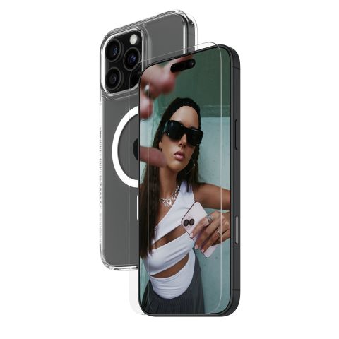 PanzerGlass SAFE. by ® 2-in-1 Bundle iPhone 16 Pro Max Protection d'écran transparent Apple 1 pièce(s)