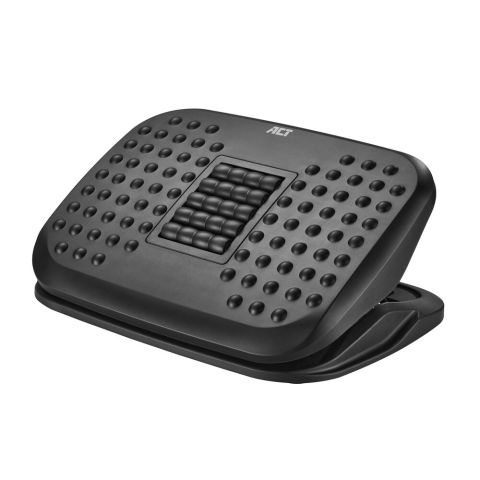 ACT Repose-pieds ergonomique réglable en hauteur avec rouleaux de massage