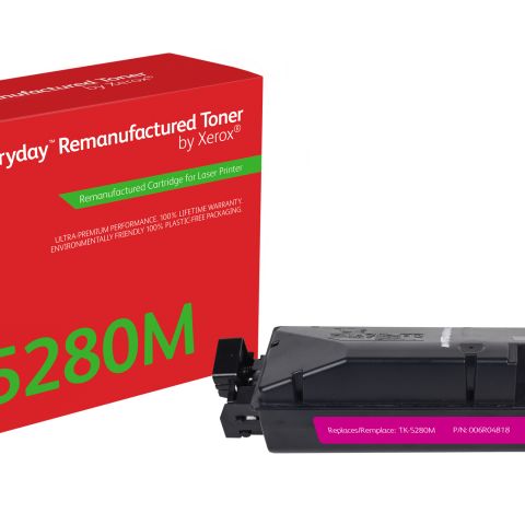 Remanufacturé Everyday Toner remanufacturé Magenta Everyday™ de Xerox compatible avec Kyocera TK-5280M, Capacité standard