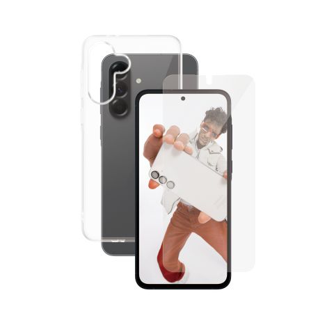 PanzerGlass CARE by ® Fashion 2-in-1 Bundle Samsung Galaxy A56 5G Protection d'écran transparent 1 pièce(s)
