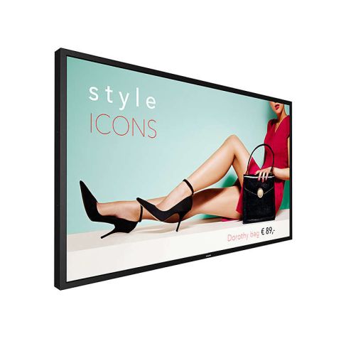 Philips 55BDL4002H Panneau plat de signalisation numérique 139,7 cm (55") LCD 2500 cd/m² Full HD Noir Android 24/7