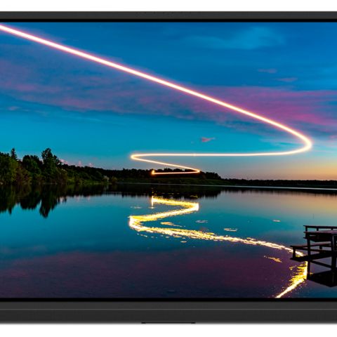 Lenovo ThinkVision T86 LED display 2,18 m (86") 3840 x 2160 pixels 4K Ultra HD Écran tactile Noir
